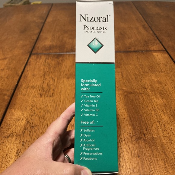 Nizoral Scalp Psoriasis Shampoo Conditioner w/ Tea Tree Oil. 11 Oz Exp 5/26 NEW - Picture 2 of 5